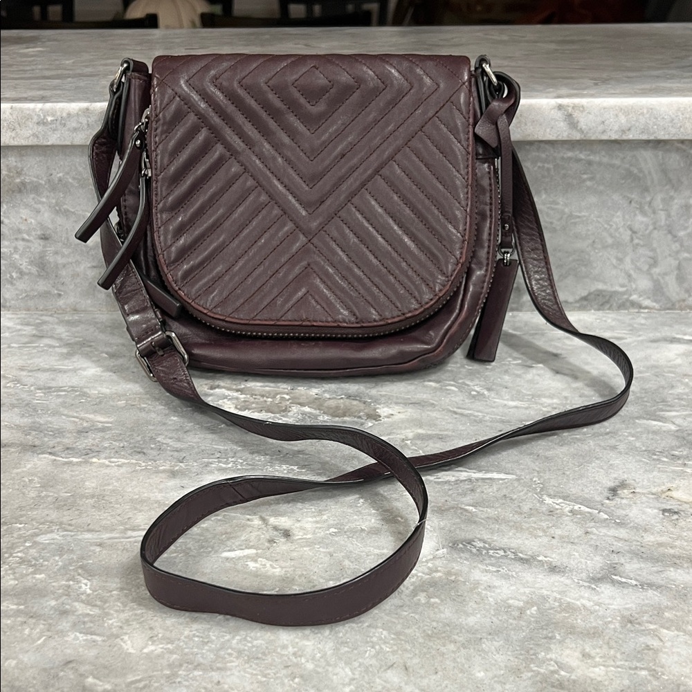 Vince Camuto- Quilted Leather Crossbody